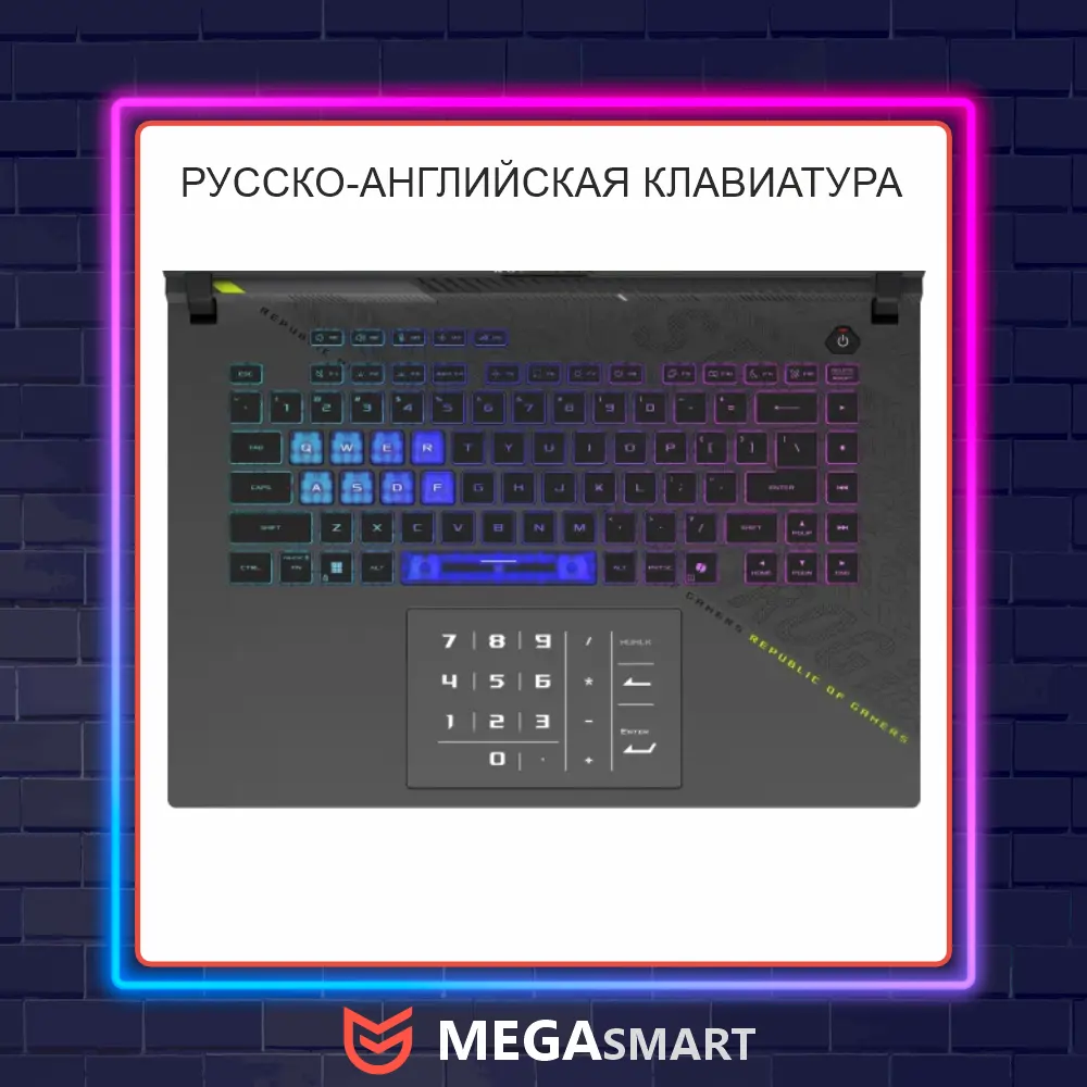 ASUS ROG STRIX G614PR8940-0EACXHBBX20 90NR0C34-M006X0 AMD Ryzen 9 8940HX RTX 5070Ti 16GB 1TB IPS 2.5K 165Hz (темно-серый)