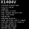14" Ноутбук ASUS VivoBook X1404VA-EB182 синий